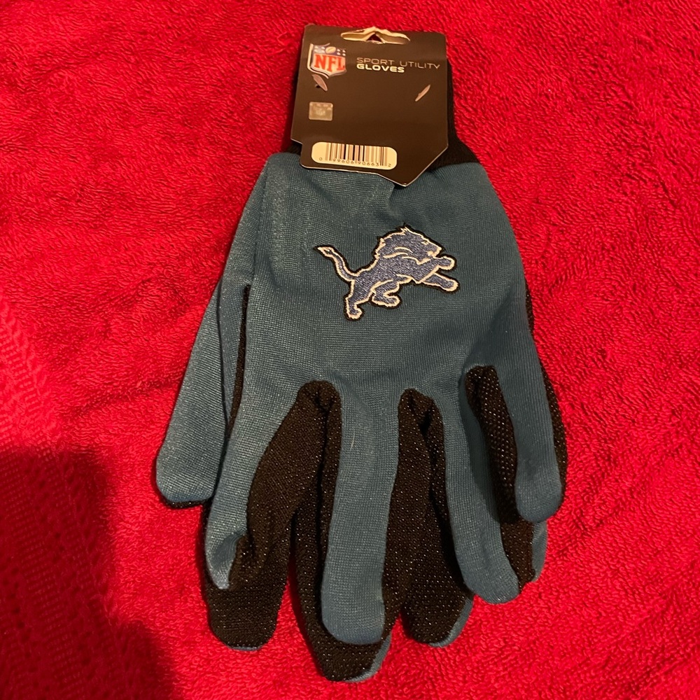 Forever Collectibles NFL Detroit Lions Sports Utility Gloves